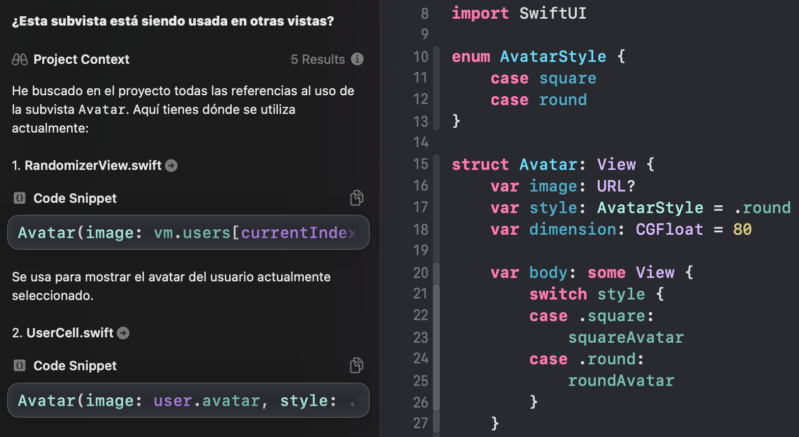 project context